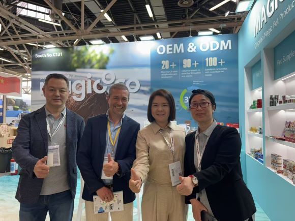 王牌集團(tuán)攜明星產(chǎn)品Bioline與Magicoco閃耀2025意大利博洛尼亞國(guó)際寵物用品展！